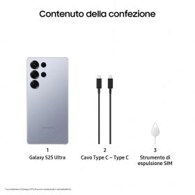 SAMSUNG SMS938BZBGEUE - Galaxy S25 Ultra 12+512GB Blu Titanio