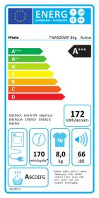 MIELE TWA520WP - Asciugatrice Active 8kg
