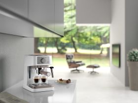 DE LONGHI EC260W - De'Longhi Stilosa EC260W Siebträgermaschine