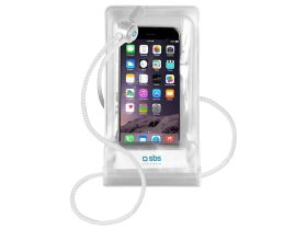 SBS TEWATEREASY55W - Custodia Water Resistant per Smartphone Nero