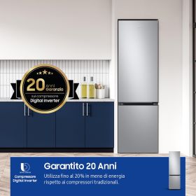 SAMSUNG RB38C603DSAEF - Samsung Combi Kühlschrank 390LT