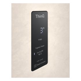 LG GTBV44SEBKD - Frigorifero  70cm Wi-Fi 461L Inox