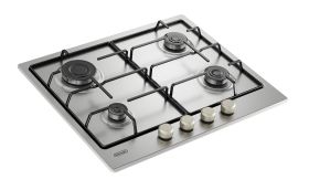 DE LONGHI YLG60F - YLG60F Gaskochfeld Edelstahl