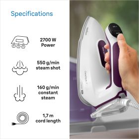 BRAUN IS7266VI - Braun CareStyle 7 Dampfbügelstation IS 7266 Violett