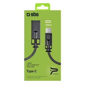 SBS TECABLELUXTYPCG - Ultra robuster Type-C Kabel