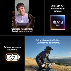 APPLE MYWW3QLA - iPhone 16 Pro Max 256GB Titanio Bianco