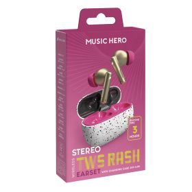 SBS MHTWSRASHBTP - Auricolari TWS in-ear fantasy rosa