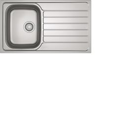 FRANKE SKX61186DX - Lavello inox 1 vasca e gocciolatoio