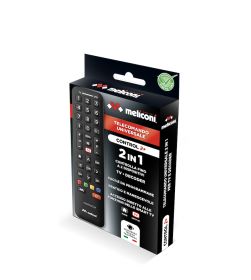 MELICONI 808038 - Telecomando universale 2 in 1 Control