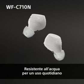 SONY WFC710NW - Cuffie True Wireless con NC Bianche