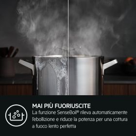 AEG TI84IB30IZ - Induktionskochfeld 80 cm mit SenseBoil