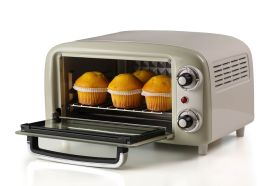 ARIETE 3919BEIGE - Forno Elettrico Vintage 800W Beige