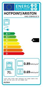 HOTPOINT-ARISTON HAO258HSU1F - Forno Multifunzione Inox 60CM