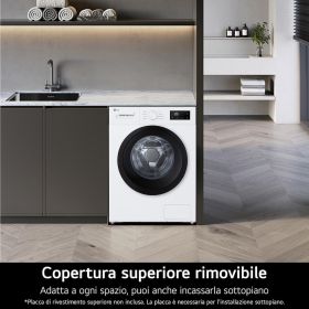 LG F4NA10S8NWK - Slim Waschmaschine 7kg Klasse A