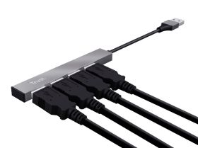 TRUST 23786 - Hub USB 4 porte Trust Halyx