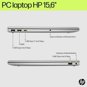 HP 15FD0104NL - Notebook 15.6" Core i5 Silber