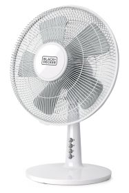 BLACK+DECKER BXEFD40E 0509271 VENT.TAVOLO 40W 3VEL 5PALE BIANCO