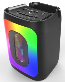 MAJESTIC FLAME1PROBK - FLAME 1 PRO Bluetooth-Lautsprecher mit LED-Beleuchtung