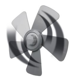 BLACK+DECKER BXEFD40E 0509271 VENT.TAVOLO 40W 3VEL 5PALE BIANCO