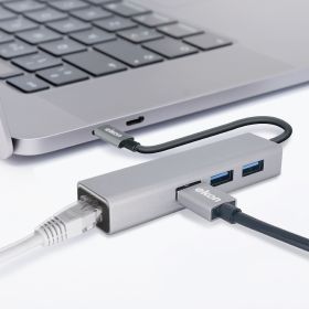 EKON ECITHUBLAN3USBIN - Ekon USB 3.0 Multifunktionshub