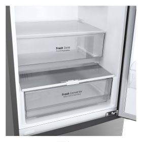 LG GBP62PZNAC - 384L Kombi-Kühlschrank No Frost Inox