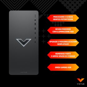 HP VICTUSTG020103NL - Victus 15L Gaming Desktop PC