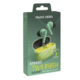 SBS MHTWSRASHBTG - In-Ear TWS Ohrhörer in Fantasy Grün