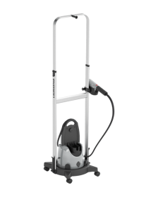 Laurastar 157.0045.898 - Carrello pieghevole per Izzi Steamer nero argento