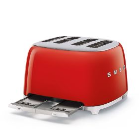 SMEG TSF03RDEU - Tostapane Rosso Lucido 50's Style