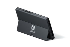 NINTENDO 10007455 - 10007455 0589425 mitSOLE  SWITCH OLED ROSSO/BLU NEON