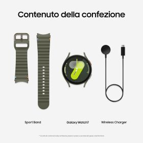 SAMSUNG SML310NZGAITV - GALAXY WATCH7 44MM BT Smartwatch Grün