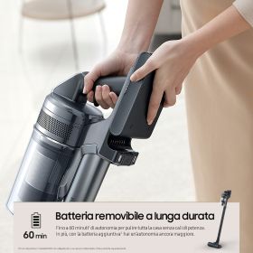 SAMSUNG VS20C852FTB - Samsung Jet 85 Premium Aspirapolvere Senza Fili Blu Notte