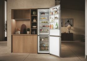 HAIER HDPW3620CNPK - Frigorifero Haier Serie 3 Combi 406L