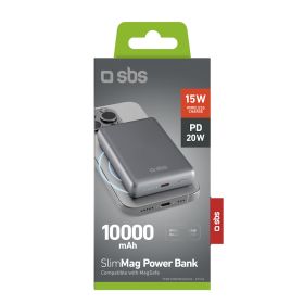 SBS TEBB10000MAGSLIM - Power Bank 10000mAh Slim mit MagSafe
