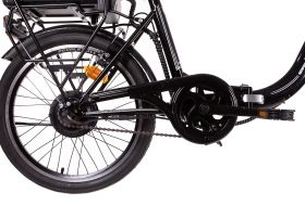 SMARTWAY F3D3SCK - Bicicletta Elettrica Pieghevole 36V 7.8AH Nera