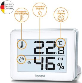 BEURER HM16 - Thermo-Hygrometer mit Klimaanzeige