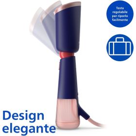 PHILIPS STH503020 - Vertikaler Dampfglätter 1400W Marineblau