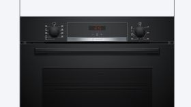 BOSCH HBA534BB3 - Bosch HBA534BB3 Einbaubackofen Serie 4 Schwarz