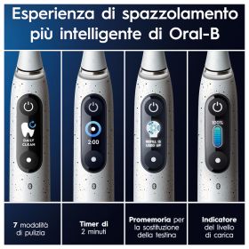 ORAL-B IO10WHITE - Oral-B iO Series 10 Elektrische Zahnbürste Weiß