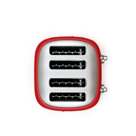 SMEG TSF03RDEU - Tostapane Rosso Lucido 50's Style