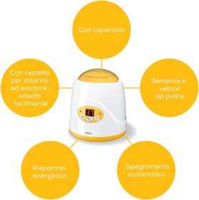 BEURER BY52 - Beurer 2in1 Flaschenwärmer mit LED-Display
