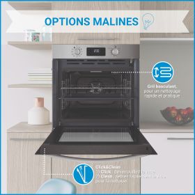 INDESIT IO278PX - Forno Multifunzione Inox 11 Funzioni