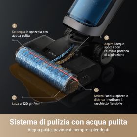 DREAME DREH14PRO 0707163 LAVA/ASPIRA RIC. 400W AUT.40MIN. 880/650ML