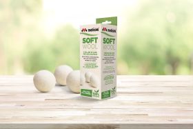 MELICONI 621026 - 3er Set Naturwollkugeln