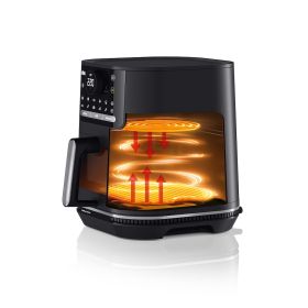 BRAUN HF5073 - Heißluftfritteuse 2000W mit Grill schwarz