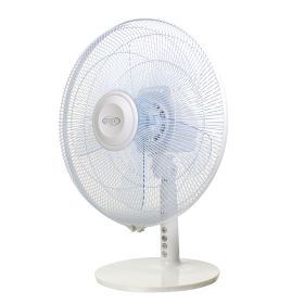 ARGO TABLOEVOWHITE - Tischventilator Weiß mit LED