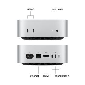 APPLE MU9D3TA - Apple Mac mini 2024 M4 16GB/256GB