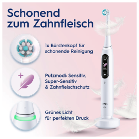 ORAL-B AA34397 - Oral-B iO Series 8N Elektrische Zahnbürste Weiß