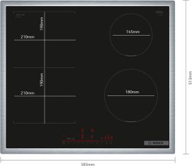 BOSCH PVS645HB1E - Bosch Induktionskochfeld Serie 6 60cm