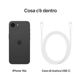 APPLE MD1T4QLA - iPhone 16e 256GB in Schwarz